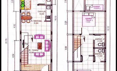 READY RUMAH BARU 2 LANTAI FREE 2 AC DEKET KE TOL JATINEGARA