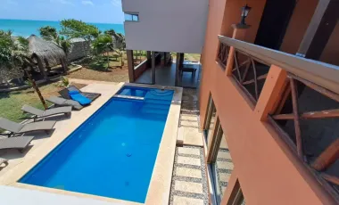 Vendo casa frente al mar isla blanca costa mujeres