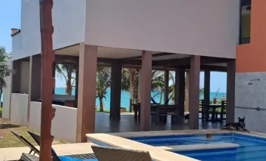 Vendo casa frente al mar isla blanca costa mujeres