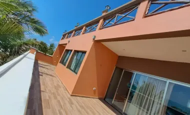Vendo casa frente al mar isla blanca costa mujeres