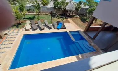 Vendo casa frente al mar isla blanca costa mujeres
