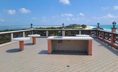 Vendo casa frente al mar isla blanca costa mujeres
