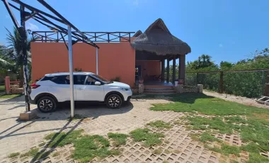 Vendo casa frente al mar isla blanca costa mujeres