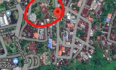 Rumah diatas kota Menado, daerah Winangun