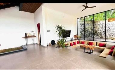 Villa Mewah Baru Full View Hutan di Tampak Siring