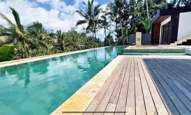 Villa Mewah Baru Full View Hutan di Tampak Siring