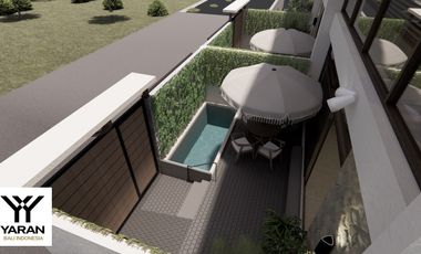 2-bed 2-bath two storey villas within 4 minutes' walk to the beach