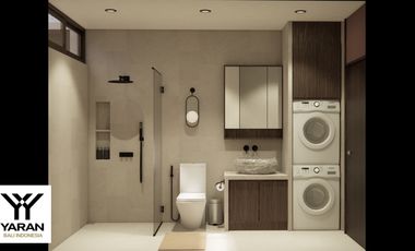 2-bed 2-bath two storey villas within 4 minutes' walk to the beach