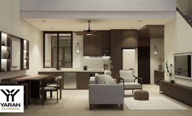 2-bed 2-bath two storey villas within 4 minutes' walk to the beach