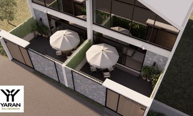 2-bed 2-bath two storey villas within 4 minutes' walk to the beach