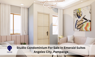 Studio Condominium For Sale In Emerald Suites Angeles City, Pampanga