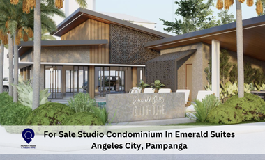 For Sale Studio Condominium In Emerald Suites Angeles City, Pampanga