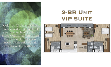 2–BR Condominium For Sale In Emerald Suites Angeles near Clark