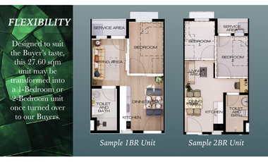 2–BR Condominium For Sale In Emerald Suites Angeles near Clark