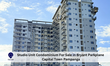 Studio Unit Condominium For Sale in Bryant Parkplane Capital Town Pampanga