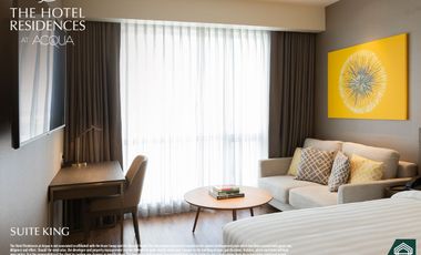 For Sale Condominium Studio In The Hotel Residences at Acqua