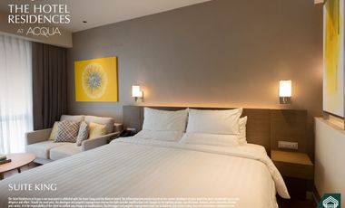 For Sale Condominium Studio In The Hotel Residences at Acqua