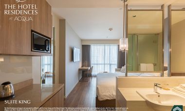 For Sale Condominium Studio In The Hotel Residences at Acqua