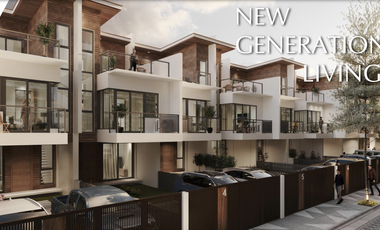 4-Storey Town Villa For Sale in (Acqua) near Makati