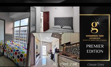 Gunawangsa Tidar Great Deals | Free Full Furnished + Service Charge