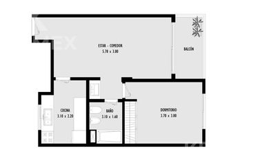 VENTA - DEPARTAMENTO DE UN DORMITORIO EN  19 ENTRE 48 Y 49 - LA PLATA (ENTREGA EN AGOSTO 2025)