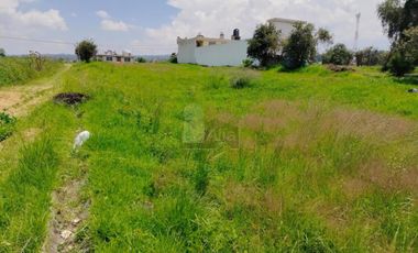 VENTA O RENTA DE TERRENO EN SAN LORENZO CHIAUTZINGO, PUEBLA