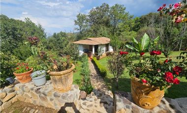 Bonita cabaña con vista al bosque de mazamitla jalisco