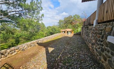 Bonita cabaña con vista al bosque de mazamitla jalisco