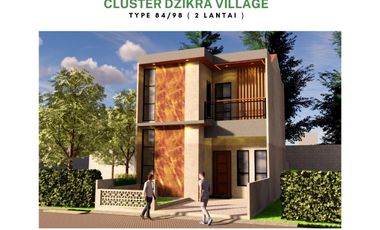 RUMAH TANPA BANK DIKEDAMAIAN LANTAI 2 DZIKRA VILLAGE