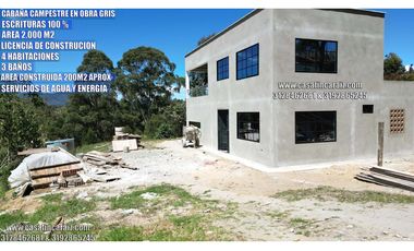 FINCA EN OBRA GRIS EN MARINILLA CON ESCRITURAS 100%