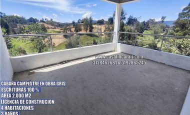 FINCA EN OBRA GRIS EN MARINILLA CON ESCRITURAS 100%