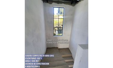 FINCA EN OBRA GRIS EN MARINILLA CON ESCRITURAS 100%