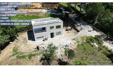 FINCA EN OBRA GRIS EN MARINILLA CON ESCRITURAS 100%