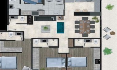 Departamento En Renta Torre Lexum Lomas De Angelopolis