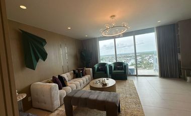 SLS Puerto Cancún – Departamento de lujo en renta totalmente amueblado | Piso 17