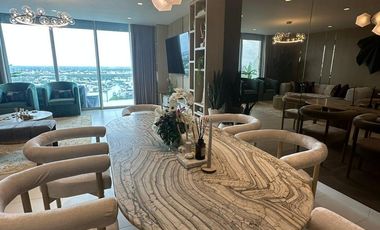 SLS Puerto Cancún – Departamento de lujo en renta totalmente amueblado | Piso 17