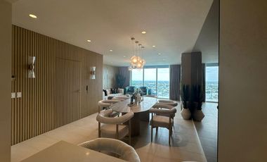 SLS Puerto Cancún – Departamento de lujo en renta totalmente amueblado | Piso 17