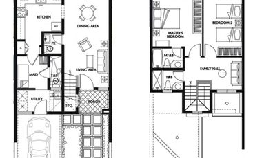 Brentville, Binan - Condo Townhouse 2 Bedroom for Rent