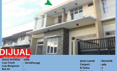 Di jual rumah puri indah jalan M. Sohor pontianak