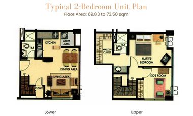 West Parc Birch Condo - Filinvest, Alabang - 2 Bedroom Unit for Sale