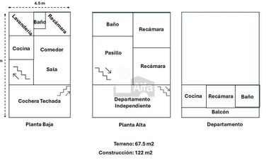 Venta/Renta de Casa en Unidad Habitacional Malibran