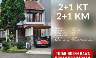 Rumah Villa Dago Bandung Utara Sewa Harian Mingguan Bulanan Tahunan