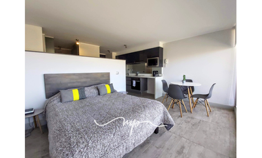 MODERNO Y PRÁCTICO DEPARTAMENTO TIPO ESTUDIO EN ARRIENDO