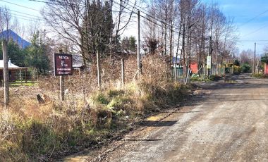 TERRENO A LA VENTA A 10 MIN DEL CENTRO DE PUCON