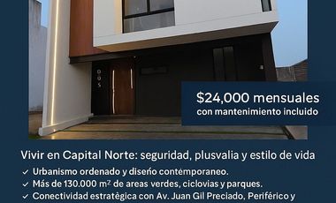 🏡 Casa Moderna en Renta – Capital Norte, Zapopan