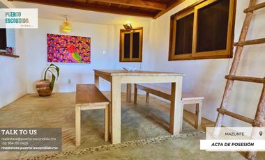 Casa con Vista al Mar en Mazunte