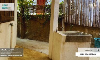 Casa con Vista al Mar en Mazunte