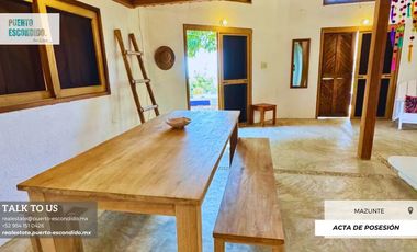 Casa con Vista al Mar en Mazunte