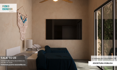 Casas de 1 y 2 Dormitorios con Vistas al Mar