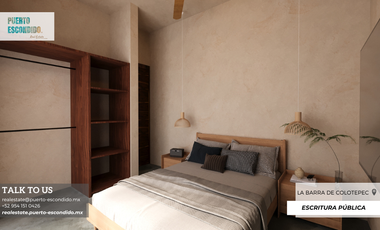 Casas de 1 y 2 Dormitorios con Vistas al Mar